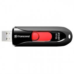 USB Flash 16GB USB2.0 Transcend "JetFlash 590", Black