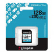 Card de Memorie 128GB SDXC Card (Class 10) UHS-I , U3, V30 Kingston Canvas Go! Plus Gen 4 "SDG4/128GB" (R:200MB/s)