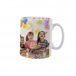 Cană albă  pentru sublimare, cu inscripția „HAPPY BIRTHDAY” în interior 10oz BestSub BE10D-HB