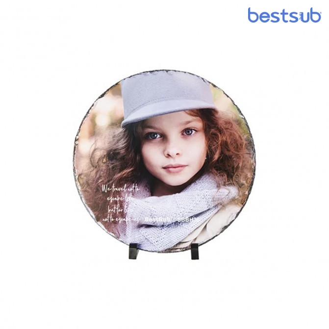 Круглый камень для сублимации для сублимации BestSub SBBH36 (30*30cm)