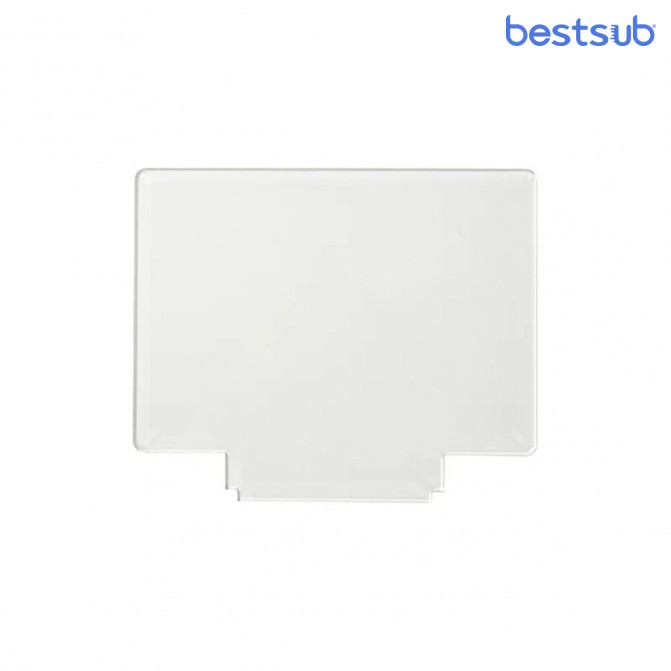 Ramă foto din acril pentru sublimare dreptunghiulară, 14×17×0.4 cm