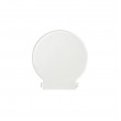 Ramă foto din acril pentru sublimare rotundă, 12×13×0.4 cm