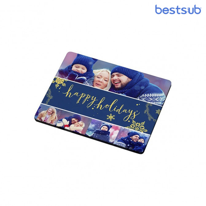 Magnet pentru frigider din MDF pentru sublimare BestSub HBFM03 (7×9×0.3 cm)