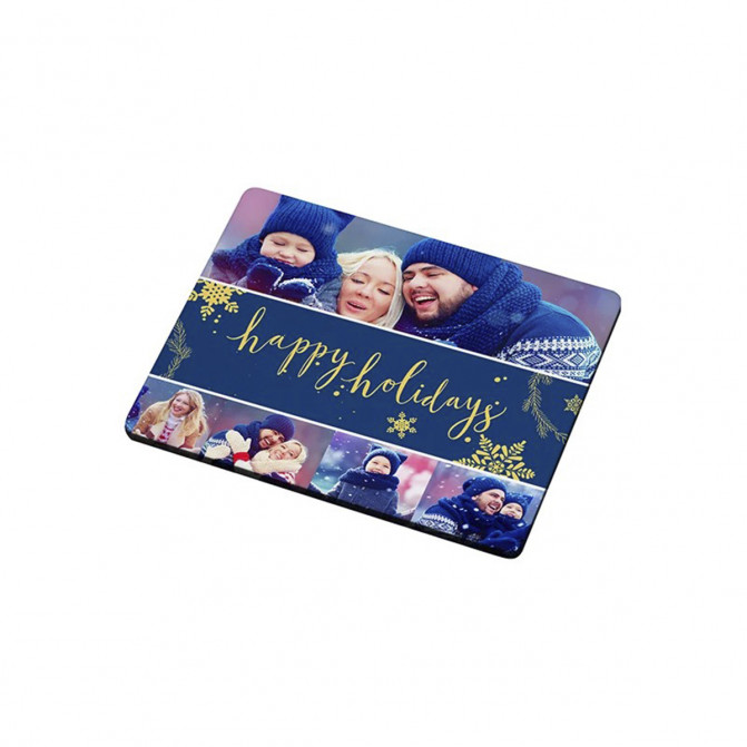 Magnet pentru frigider din MDF pentru sublimare BestSub HBFM03 (7×9×0.3 cm)