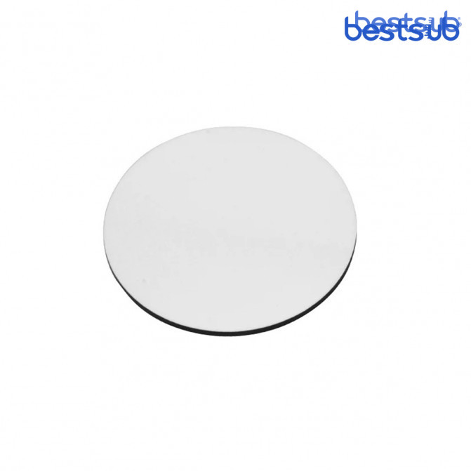 Magnet rotund pentru frigider din MDF pentru sublimare BestSub HBFM06 (9.5×0.3 cm)