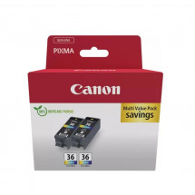 Cartuș Original Canon CLI-36 TwinPack 1511B025 Color Original 2buc.
