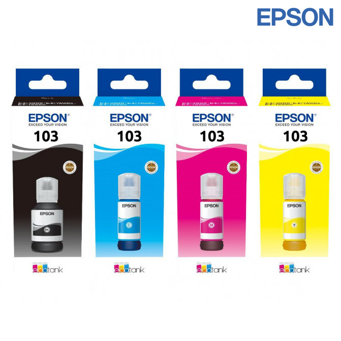 Cerneala Epson Originala 103 (4 culori)