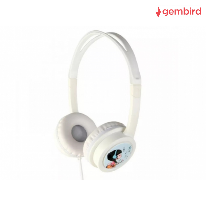 Căști Gembird Kids MHP-JR-W White