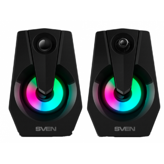 Boxe SVEN 370 Black, 6w, USB power, DC 5V