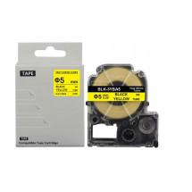 Картридж с лентой Label Epson Heat Shrink Tube BLK-3YBA5 Black/Yellow 5mm*2,5m Prospect