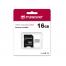 Card de Memorie 16GB MicroSD, Transcend (Class 10) UHS-I (U1) +SD adaptor