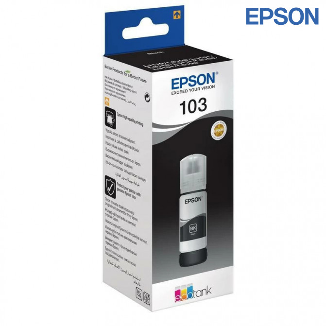 Cerneala Epson Originala C13T00S14A (103) L3200/L3250 Black