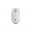 Мышь Logitech B100 OEM, Optical, 800 dpi, 3 buttons, Ambidextrous, White, USB