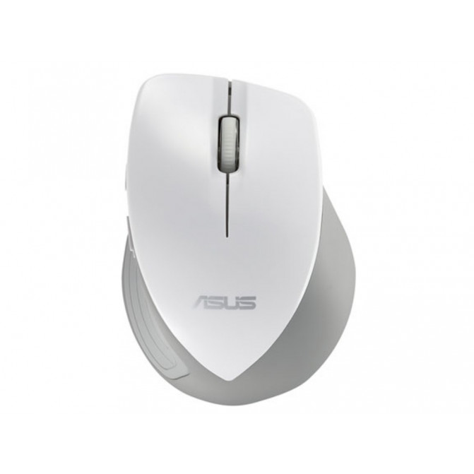 Mouse Asus Wireless WT465, Optical, 1000-1600 dpi, 5 buttons, Ergonomic, 1xAA, White