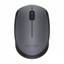 Мышь Logitech Wireless M170, Optical 3 buttons, Ambidextrous, 1xAA, Grey