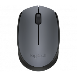 Mouse Logitech Wireless M170, Optical, 3 buttons, Ambidextrous, 1xAA, Grey