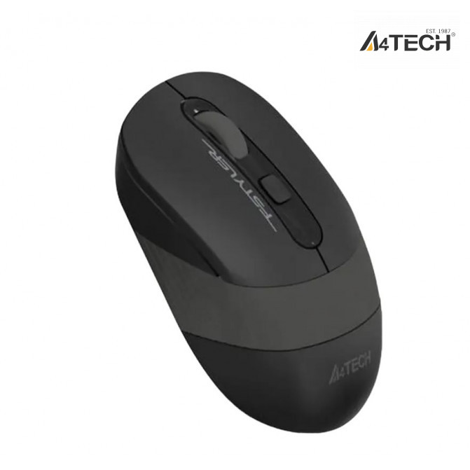 Мышь A4Tech Wireless FG10, Беспроводное, Чёрно - Серый
