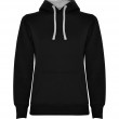 Толстовка Roly Urban Woman Black/Vigore Grey M