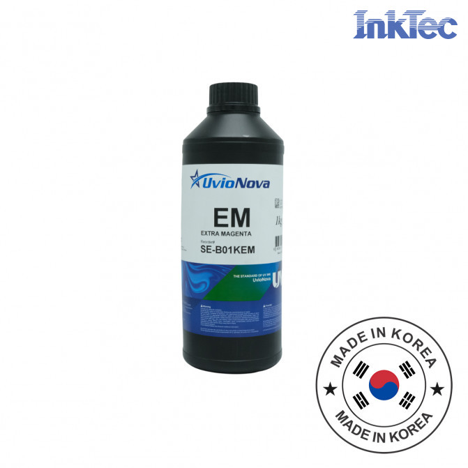 Чернила InkTec для UV принтера Epson Magenta 1000 мл SE-B01KEM