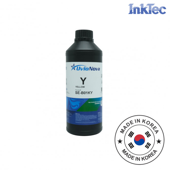 Чернила InkTec для UV принтера Epson Yellow 1000 мл SE-B01KY
