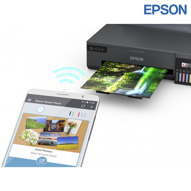 Принтер Epson L18050, A3+, c оригинальной СНПЧ и текстильными чернилами DTF