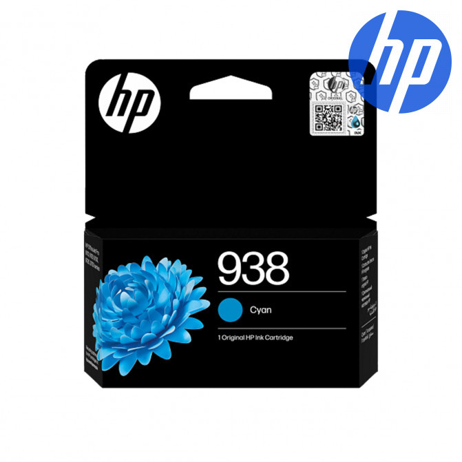 Cartuș cu jet de cerneală Original HP №938 (4S6X5PE) Cyan