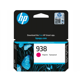 Cartuș cu jet de cerneală Original HP №938 (4S6X6PE) Magenta