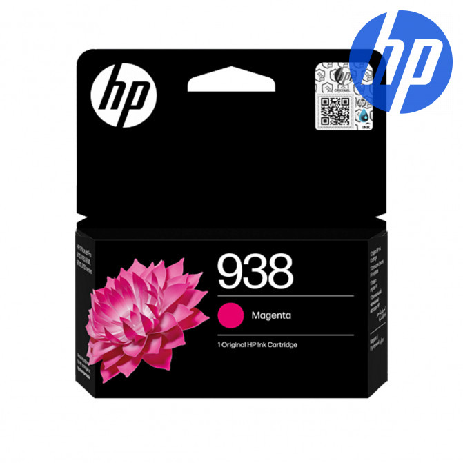 Cartuș cu jet de cerneală Original HP №938 (4S6X6PE) Magenta