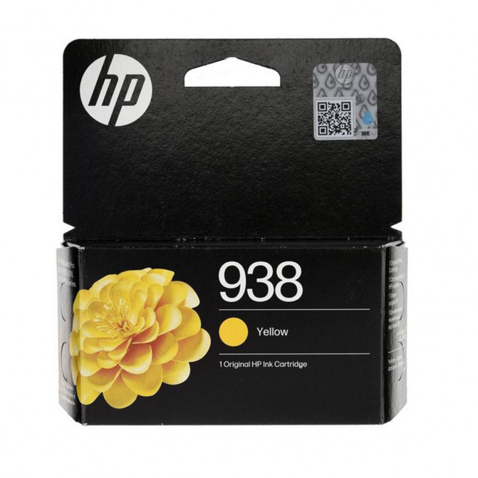 Cartuș cu jet de cerneală Original HP №938 (4S6X7PE) Yellow