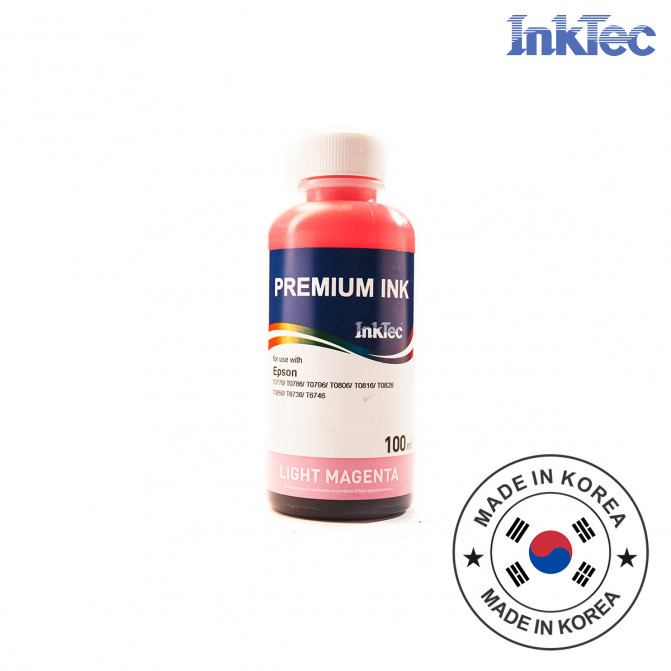 Чернила InkTec Epson 100 мл Light Magenta E0017-100MLM
