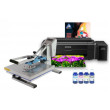 Termopres plat (40x60) și Epson L1300 cu set de imprimare pentru sublimare
