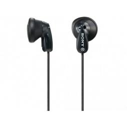 Căști SONY MDR-E9LPB Black 3pin 3.5mm jack L-shaped, Cable: 1.2m