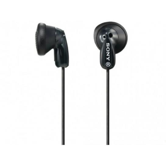 Căști SONY MDR-E9LPB Black 3pin 3.5mm jack L-shaped, Cable: 1.2m