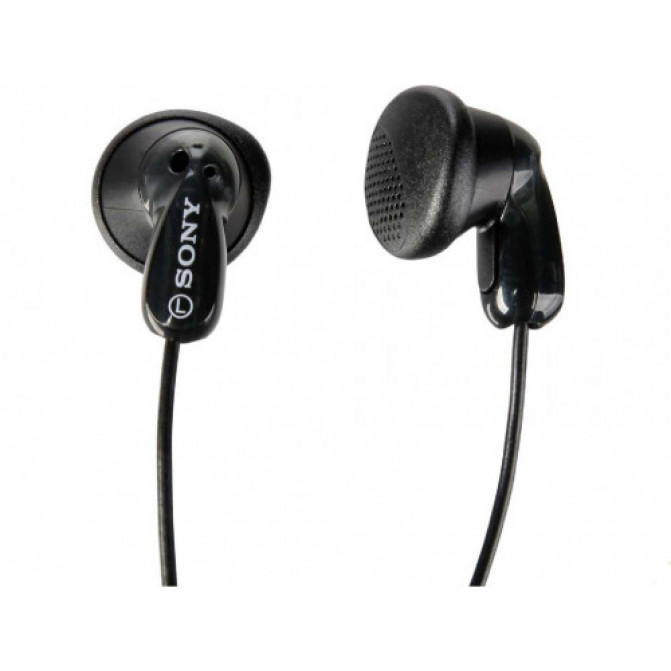 Наушники SONY MDR-E9LPB Black 3pin 3.5mm jack L-shaped, Cable: 1.2m