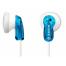 Căști SONY MDR-E9LPL Blue 3pin 3.5mm jack L-shaped, Cable: 1.2m