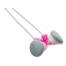 Наушники SONY MDR-E9LPP Pink 3pin 3.5mm jack L-shaped, Cable: 1.2m