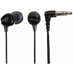 Наушники SONY MDR-EX15LP Black 3pin 3.5mm jack L-shaped, Cable: 1.2m