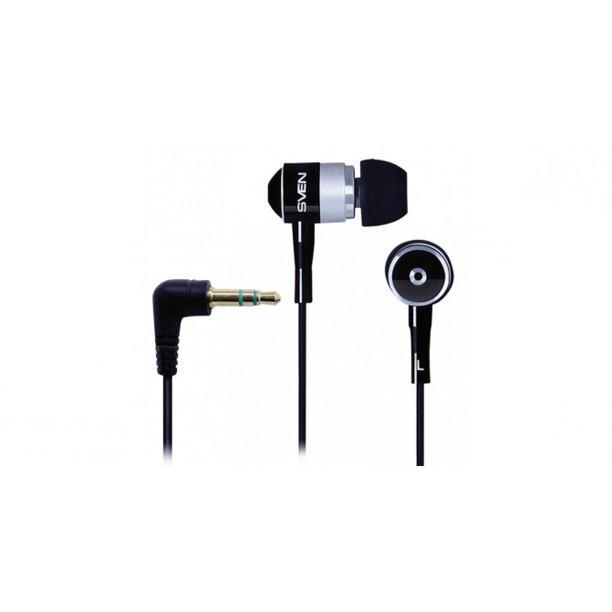 Наушники SVEN E-10BK Silver-Black
