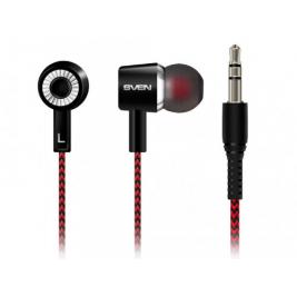 Căști SVEN E-108 Black/Red, 3pin 3.5mm mini-jack