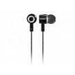 Наушники SVEN E-109M Black, с  микрофоном 4pin 3.5mm mini-jack, cable 1.2m