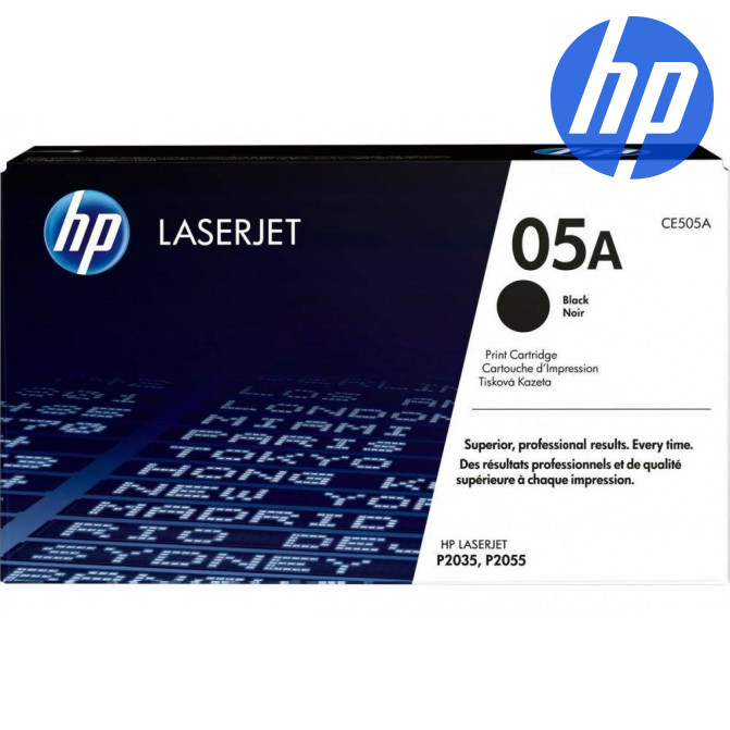 Cartuș laser HP CE505A Black Original