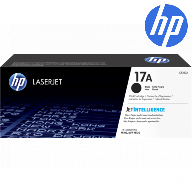 Cartuș laser HP CF217A Black Original
