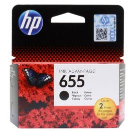 Cartuș cu jet de cerneală Original HP №655 (CZ109AE) Black