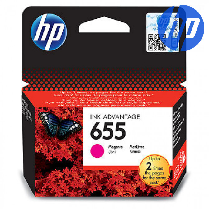 Картридж струйный HP №655 (CZ111AE) Magenta Original