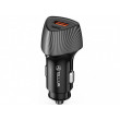 Incărcător de mașină Tellur FCC10 , 2xUSB (U +C), 38W, 6A, black  TLL151291