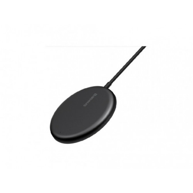 Беспроводная зарядка Baseus Simple Mini Magnetic, compatible MagSafe, 15W, Type-C 1.5m, White WXJK-F02