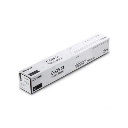 Toner cartridge Canon C-EXV51 black Original