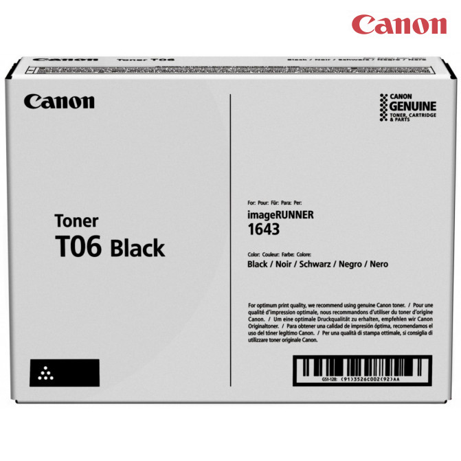 Cartuş laser Canon T06 Black Original
