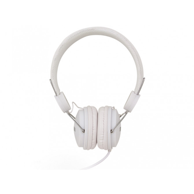 Наушники SVEN AP-321M White, с микрофоном  Microphone on the cable, 4pin 3.5mm mini-jack, cable 1.2m