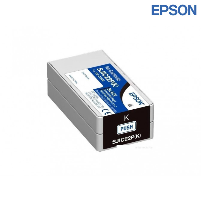 Cartuș cu jet de cerneală Epson SJIC22P(K) Original